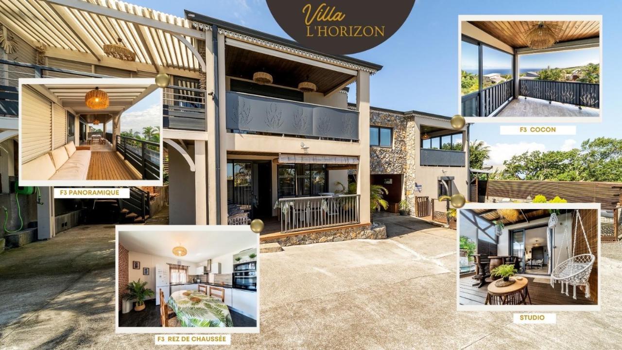F3 Rdc L Horizon Apartment Petite-Ile Exterior photo